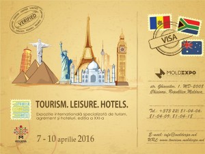 Expoziţie Internaţională Specializată de turism, agrement şi hoteluri, ediţia a XXI-a. 7-10 Aprilie 2016
