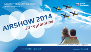 Pe 20 septembrie avem în program-“Airshow 2014”