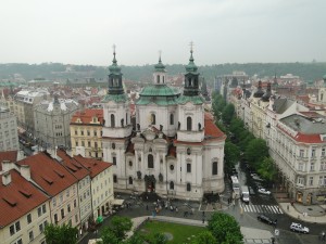 Praga văzută din Turnul Primăriei (Foto)