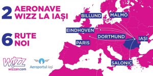(Română) În 2018 Wizz Air își extinde baza la Iași și deschide noi rute directe