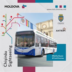 Primăria Municipiului Chișinău și ANTRIM lansează proiectul: Troleibuzul turistic-Chișinău Sightseeing